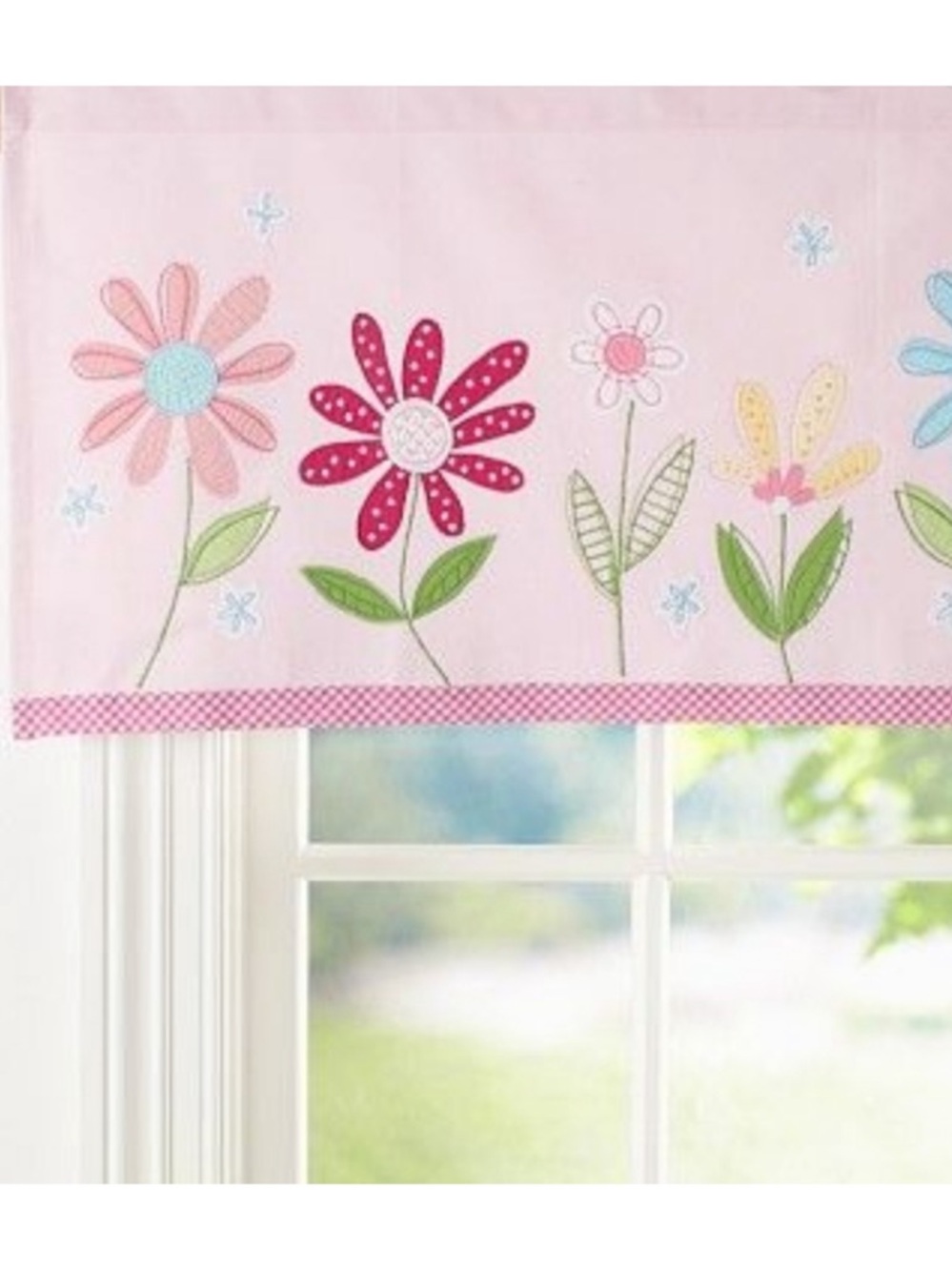 Pottery Barn Kids Floral Valance